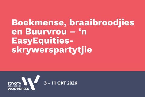 ’n EasyEquities-skrywerspartytjie